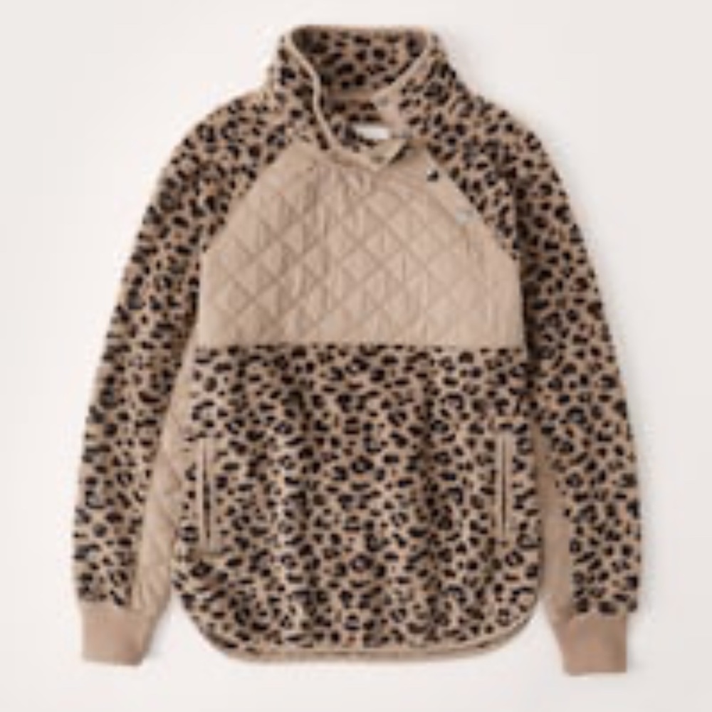 Asymmetrical Snap-Up Fleece